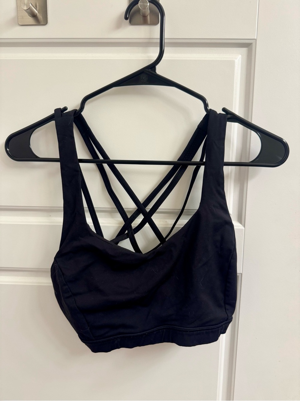 lululemon athletica Black Strappy Sports Bra